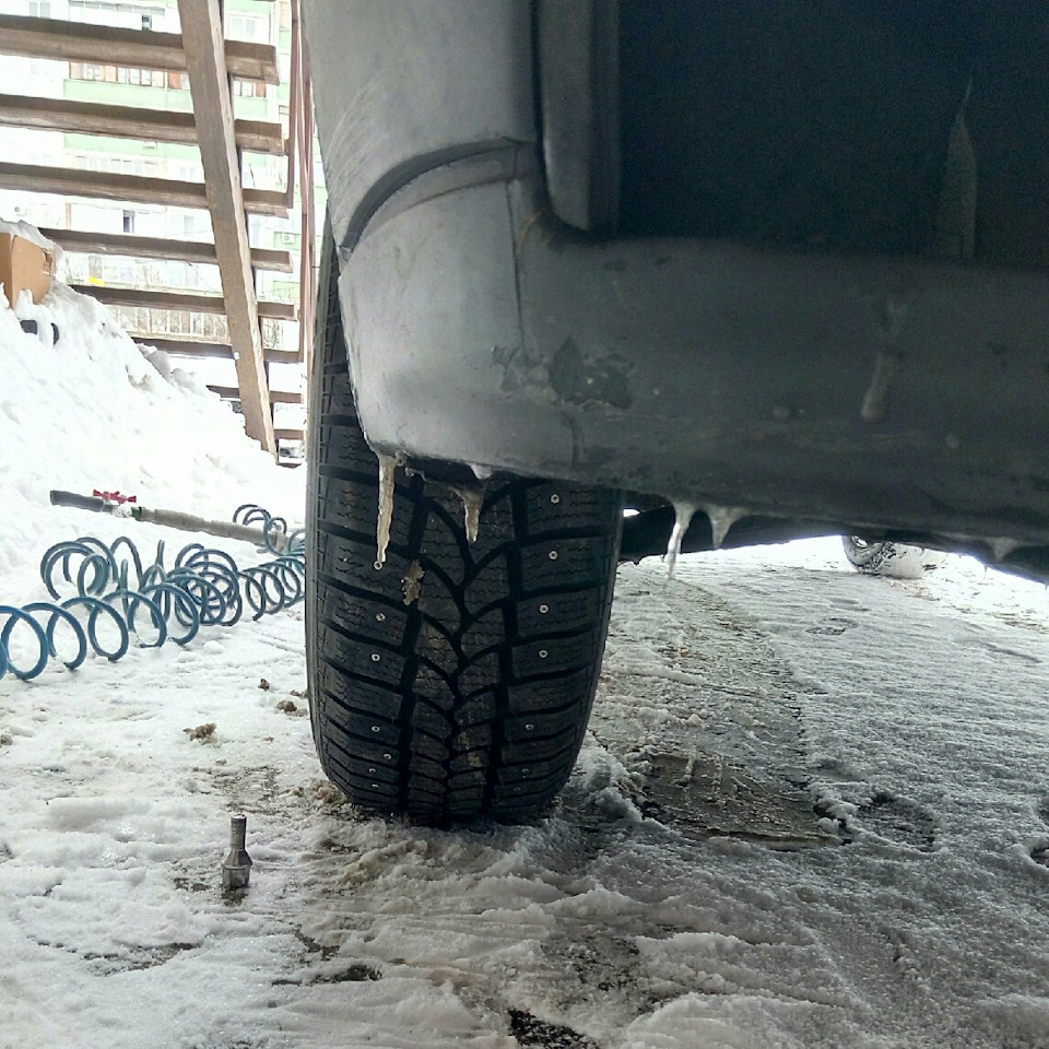 Перевзувся в шипи 5