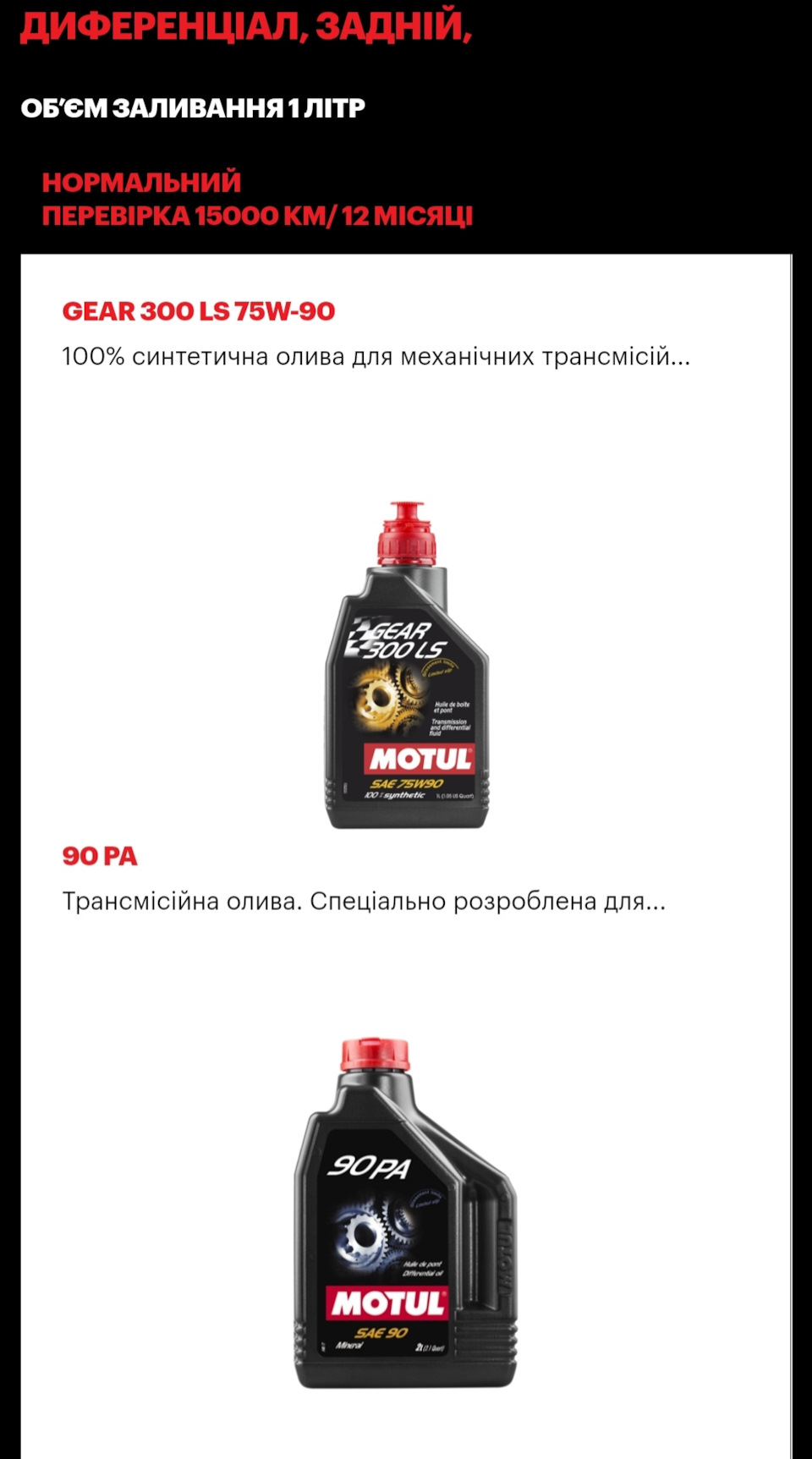 Вирішено замінити всі масла! Але яке? 2