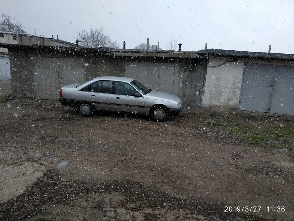 Зима наприкінці березня)