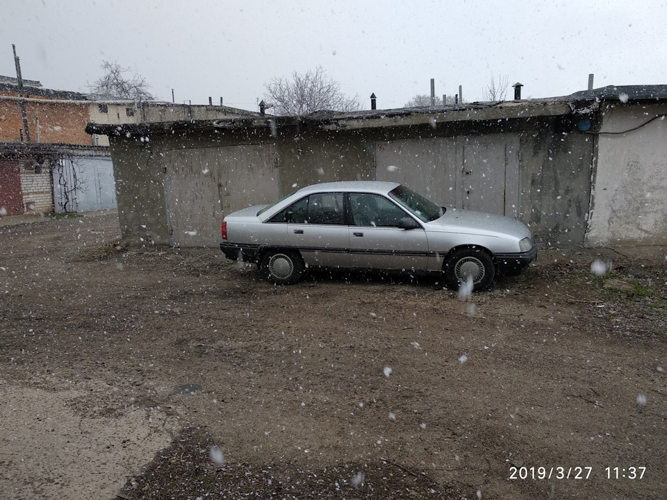 Зима наприкінці березня) 2