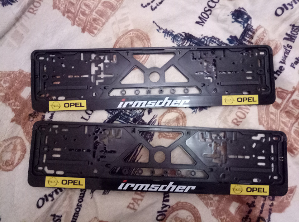 номерні рамки irmscher 1