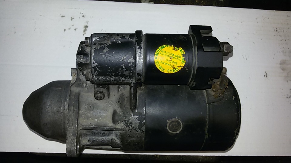 Ремонт стартера MAGNETI MARELLI 63222035 M51 engine 1