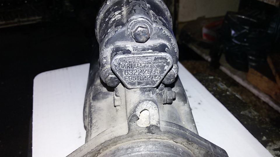 Ремонт стартера MAGNETI MARELLI 63222035 M51 engine 2