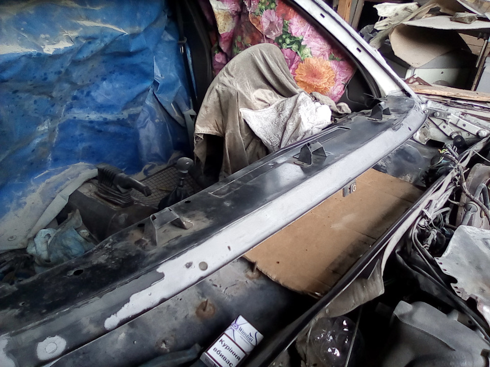 Пісок усьому голова. Піскоструми прорізи лобового скла. 5