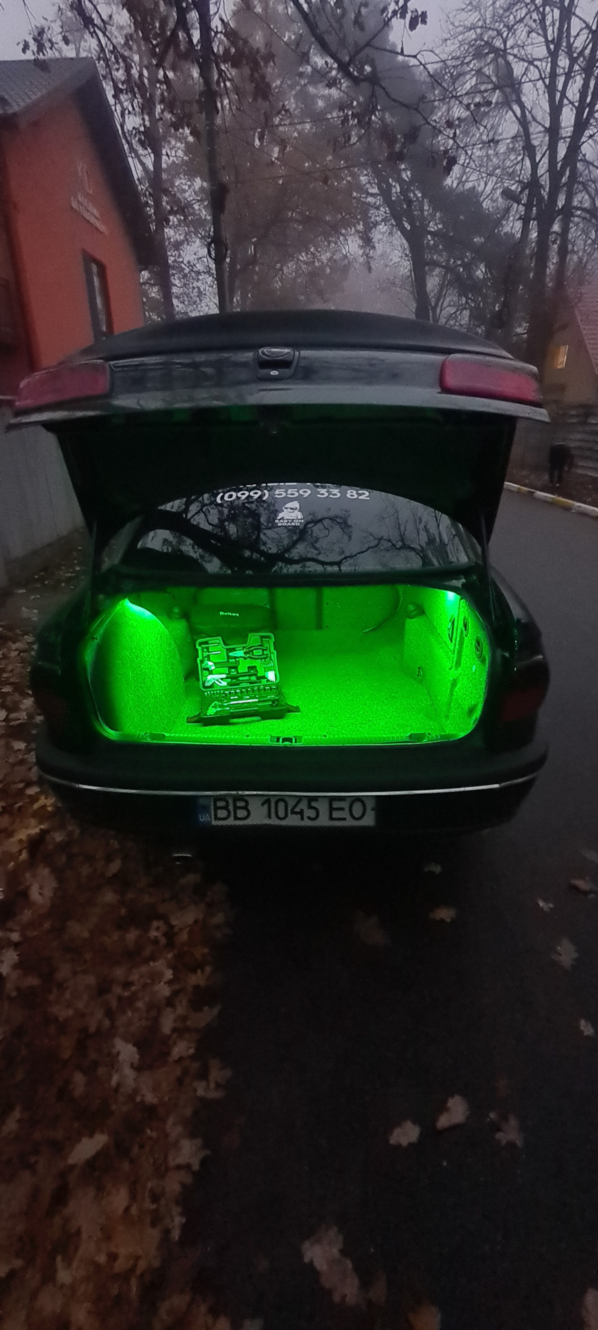Подсветка багажника. 1
