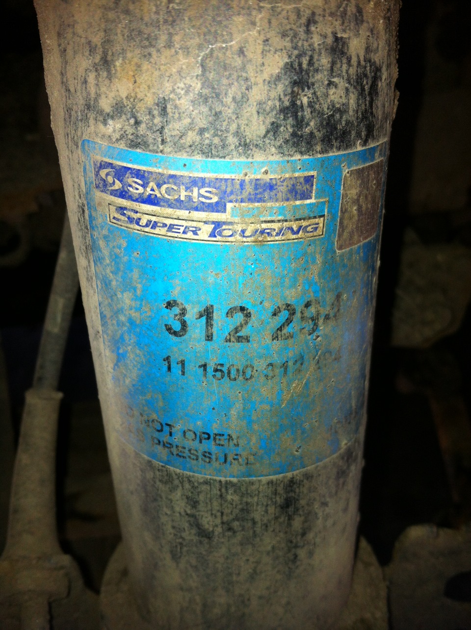 Заміна передніх стійок SACHS 312 294 1