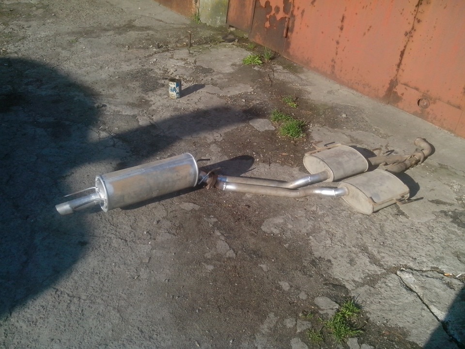 заміна вихлопу 5