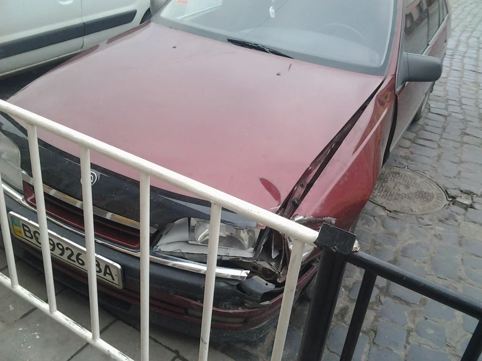 І так перша офіційна ДТП