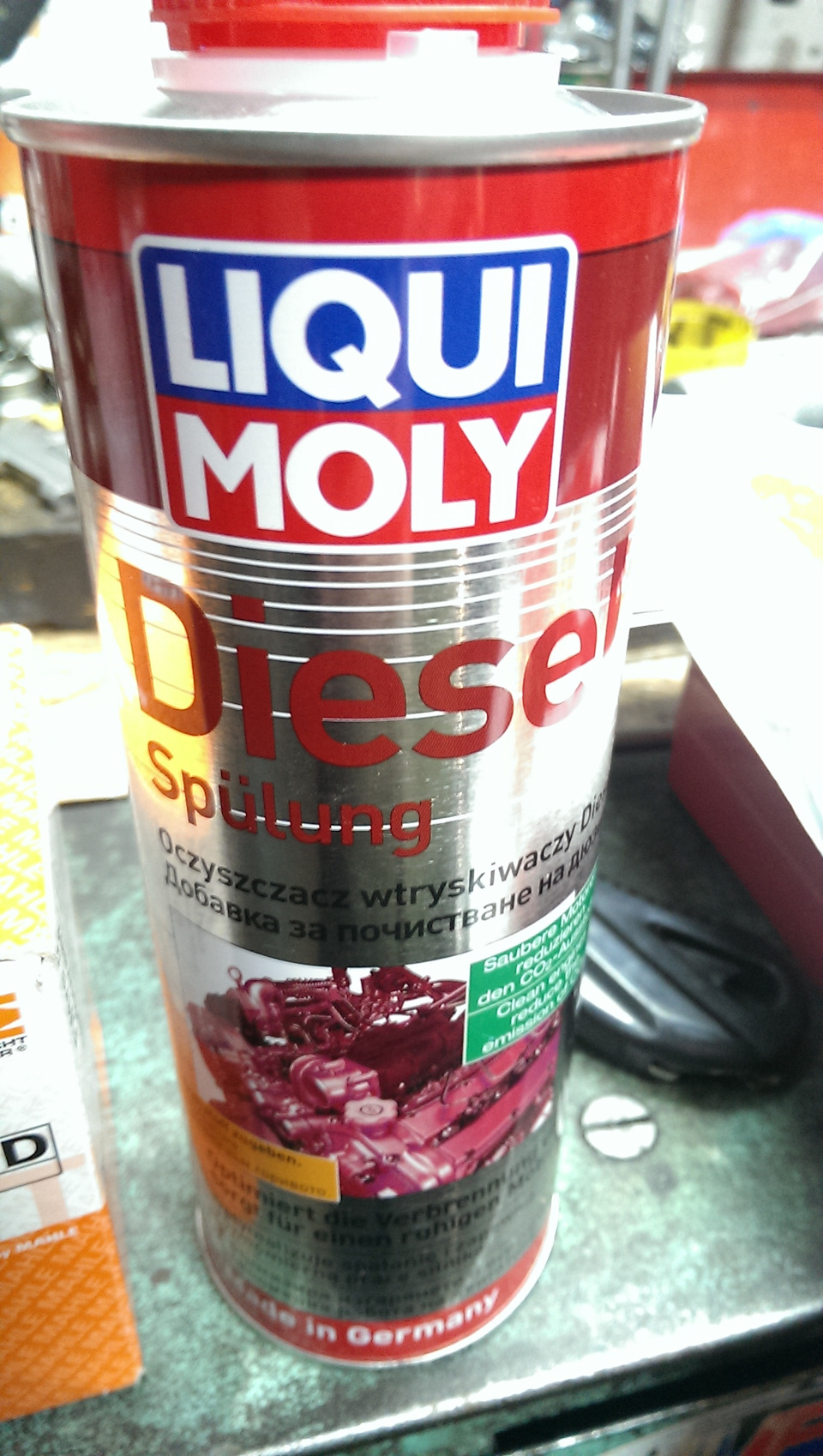 Витрати+мастило Liqui Moly 5W40 Molygen 2