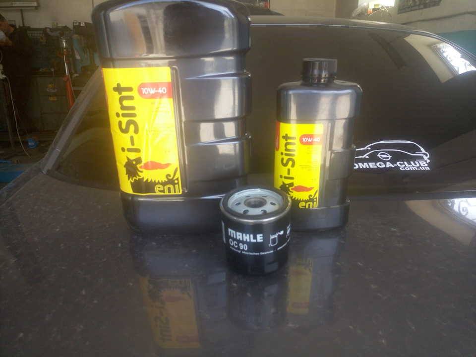 Замінив моторне масло на Agip Eni i-Sint 10W-40 1