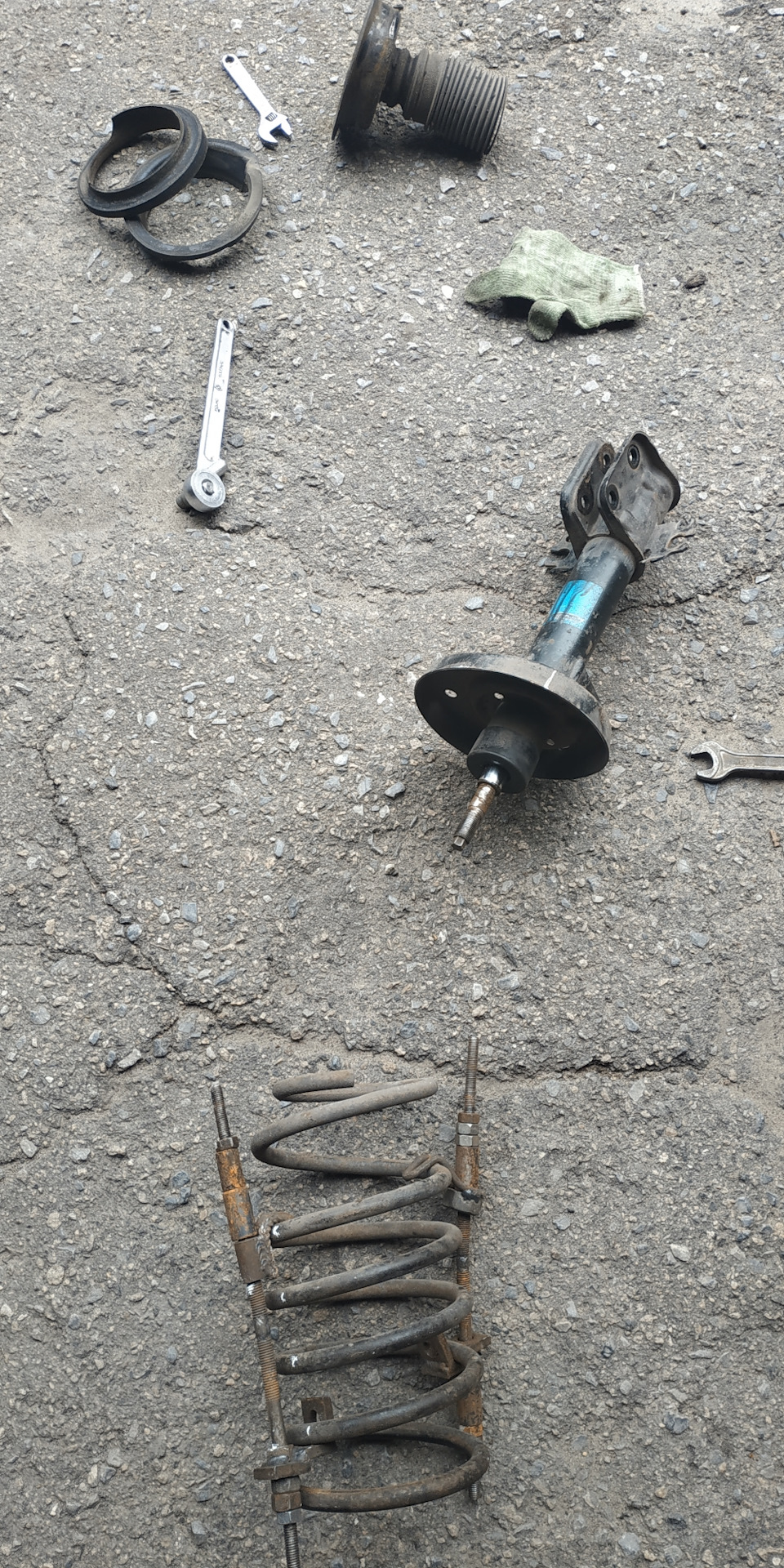 Заміна передніх стійок 3