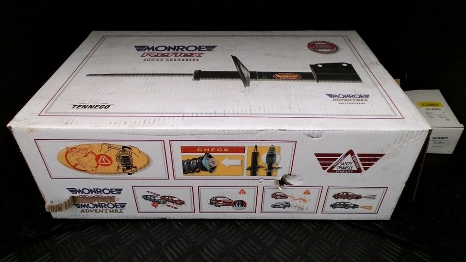 Огляд передніх амортизаторів Monroe Reflex E4508 (для машин з великими моторами) 2