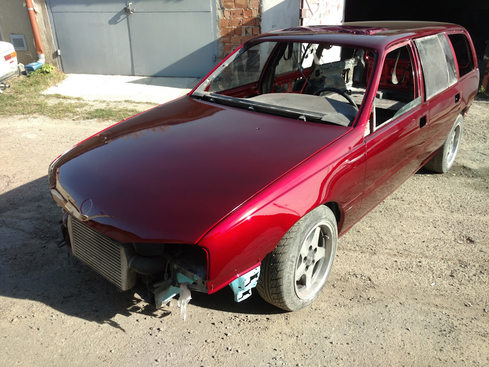 Фарбування в Candy red 4