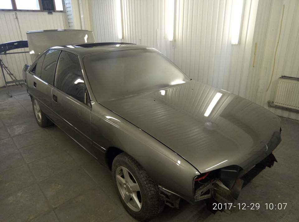 Opel Omega @ 2i › Бортжурнал › Ремонт після ДТП частина п'ята (фарбування) 1