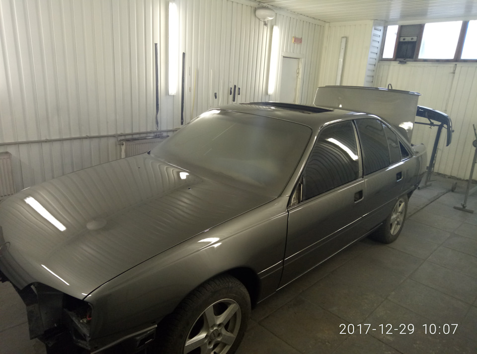 Opel Omega @ 2i › Бортжурнал › Ремонт після ДТП частина п'ята (фарбування) 2