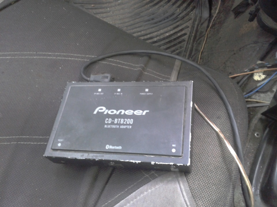 Встановив bluetooth модуль pioneer CD-BTB200 на ГУ pioneer 88 1