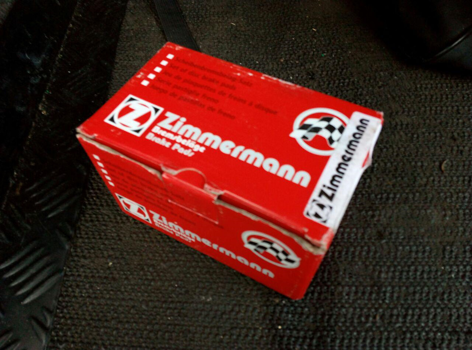 Передні гальмівні колодки Otto Zimmermann 1