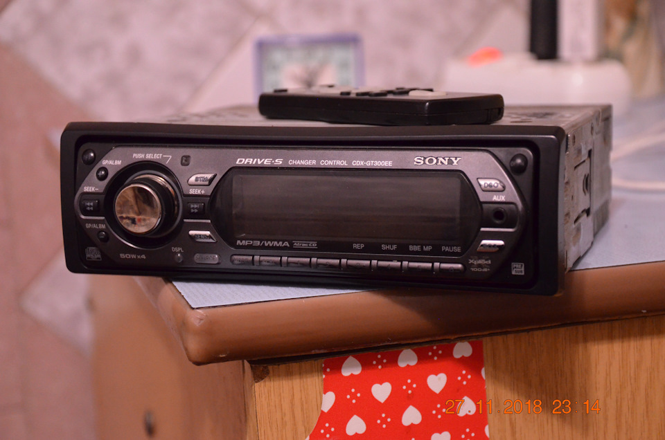 Автомагнітола SONY CDX-GT300EE для Омежки - хороша класика завжди в моді! :-)) 3