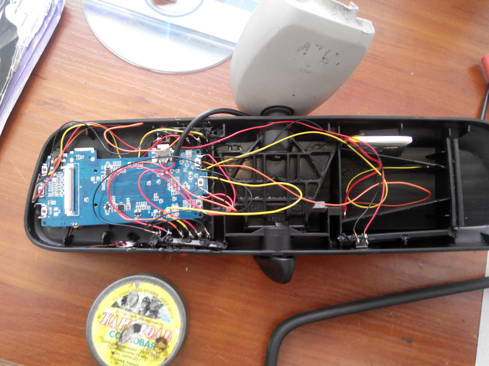 Потрібна рада радіотехніків (Реєстратор в салонне дзеркало омега б) 4