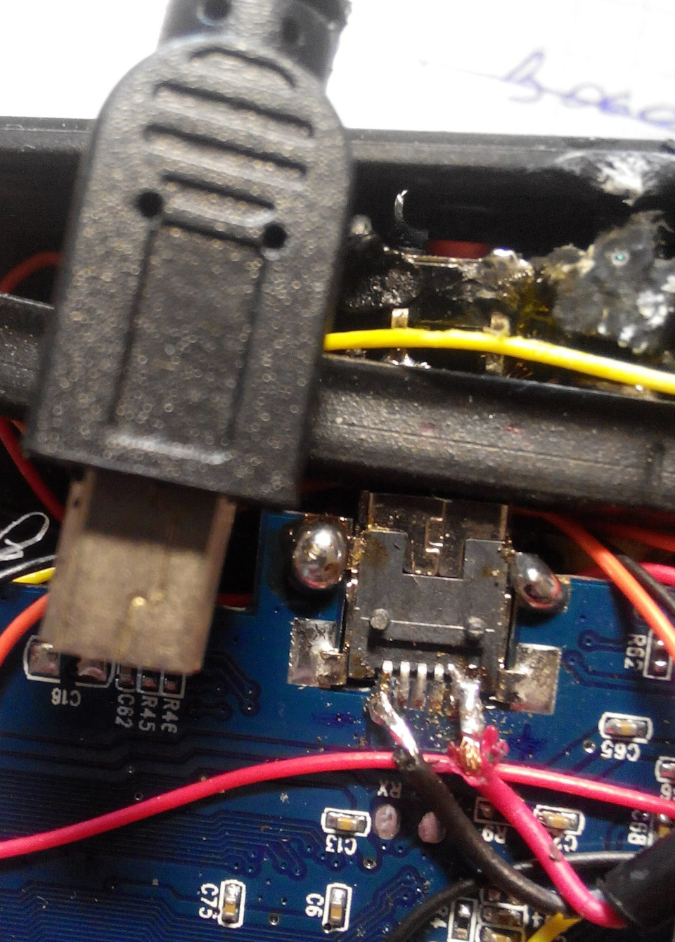 Распиновка micro usb 1