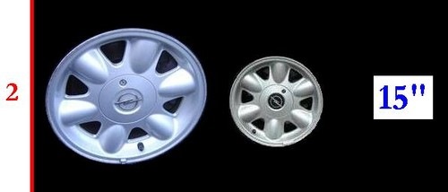 Інформація: Список та фото дисків та ковпаків, які ставили на Opel Omega B 4