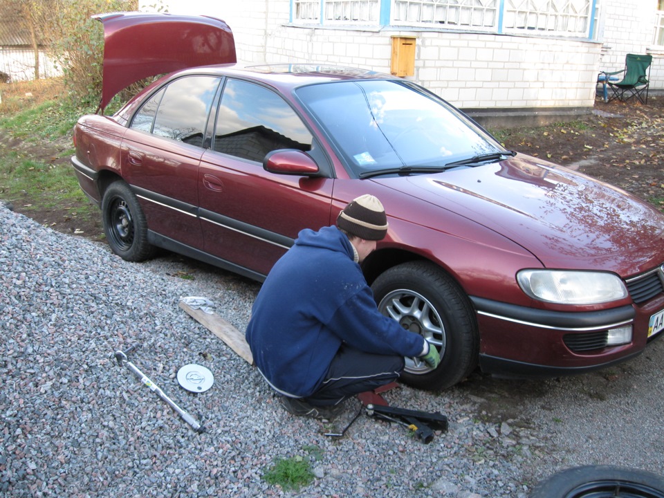 Зимова гума на залізяках та фото дуже сніжної зими 2009/2010 1