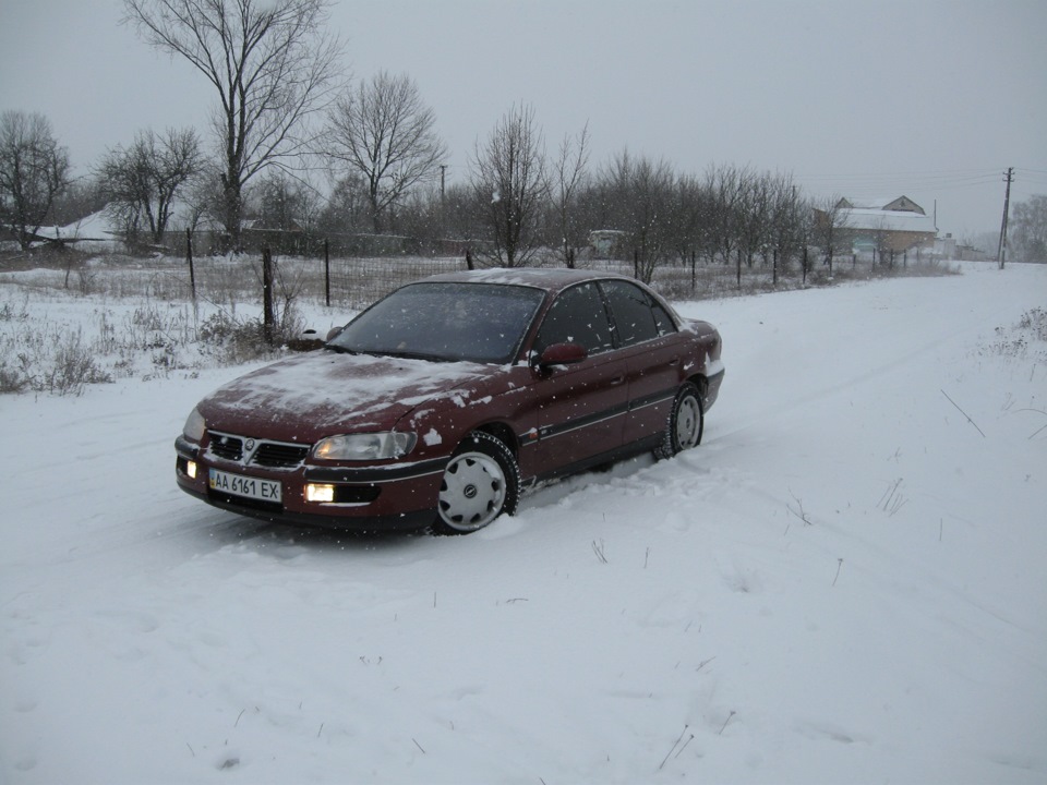 Зимова гума на залізяках та фото дуже сніжної зими 2009/2010 3
