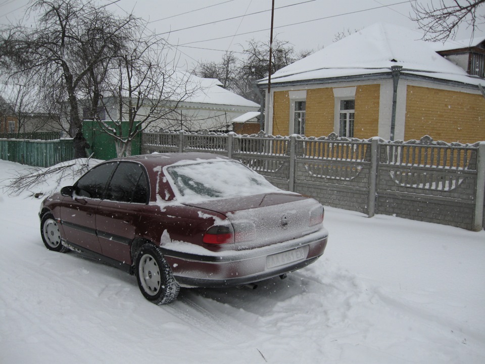 Зимова гума на залізяках та фото дуже сніжної зими 2009/2010 4