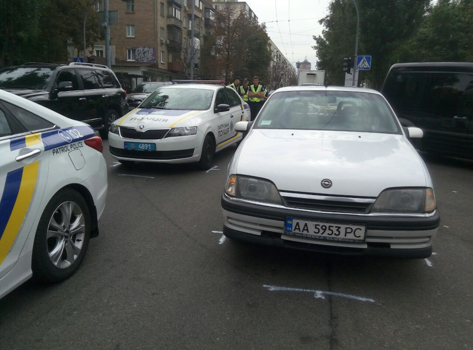 ДТП з поліцією 1