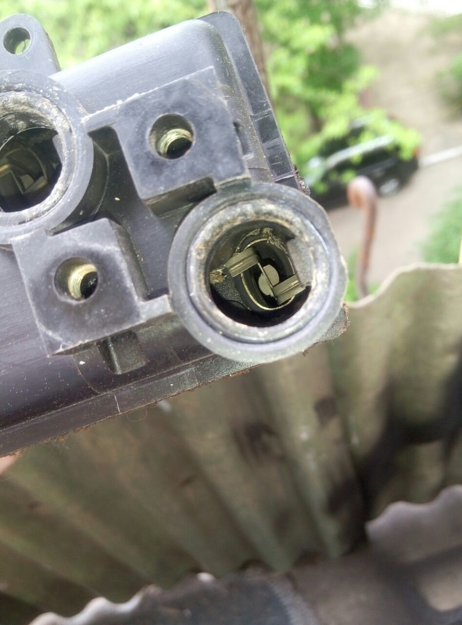 Радіатор пічки розійшовся по шву 4