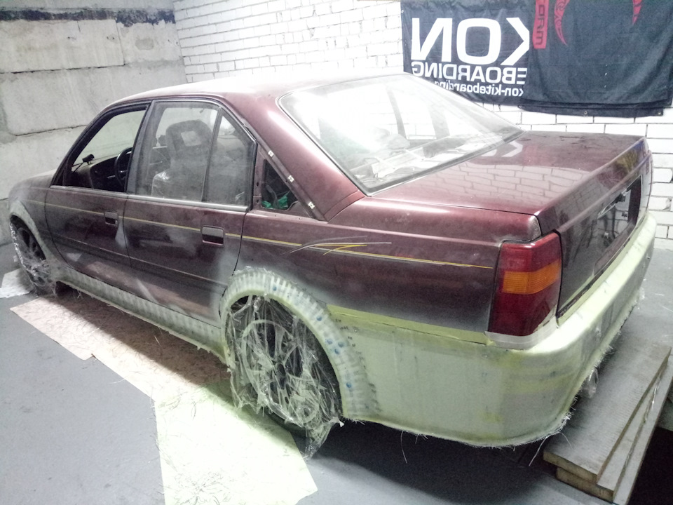Wide Body (light mode). Укладання склотканини 5