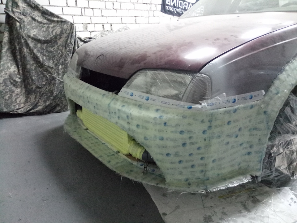 Wide Body (light mode). Укладання склотканини 2