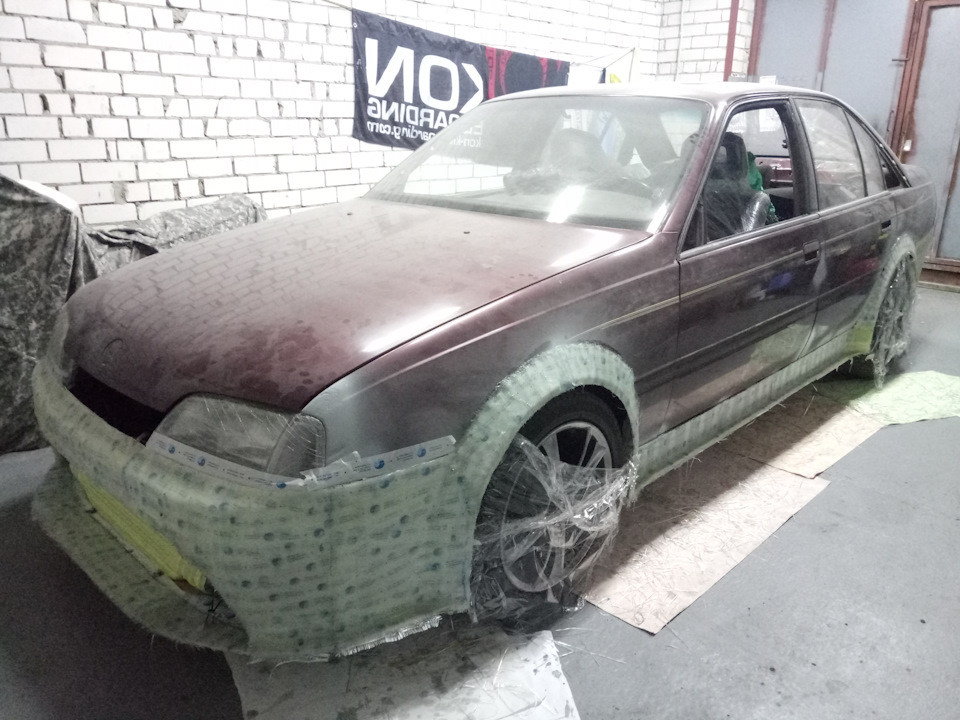 Wide Body (light mode). Укладання склотканини 1