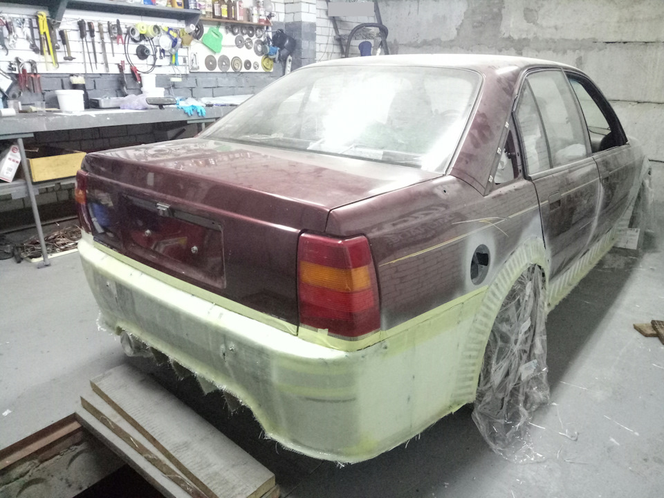 Wide Body (light mode). Укладання склотканини 4