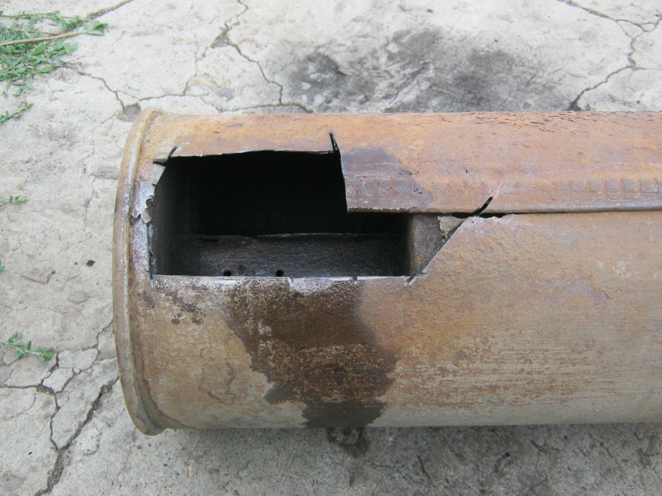 Ремонт глушника. 3