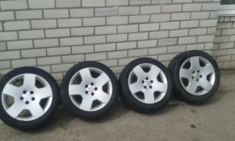 Продам литі диски R17 5*110 7.5J ET39 1