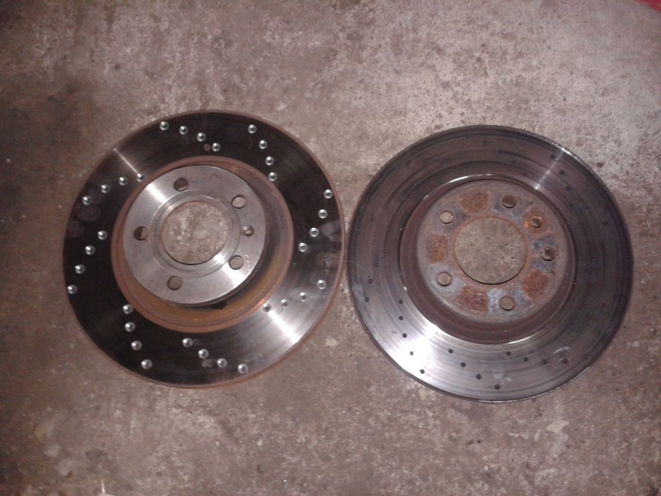 Встановлення передніх гальм BMW E38 BREMBO 5