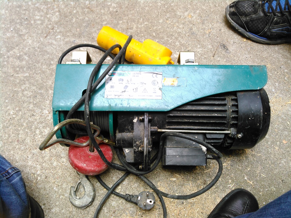Тельфер у RVD Garage 1