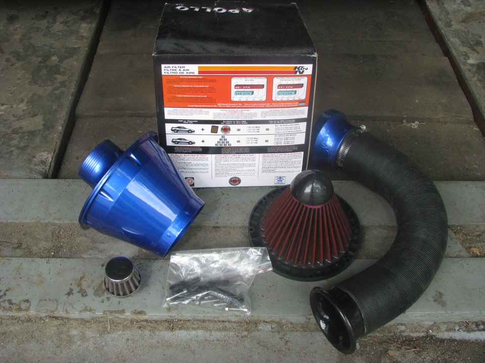 K&N Apollo Closed Air Intake 1