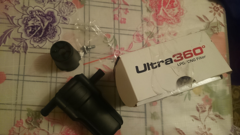 Фільтр із відстійником для ГБО ALEX ULTRA 360 1