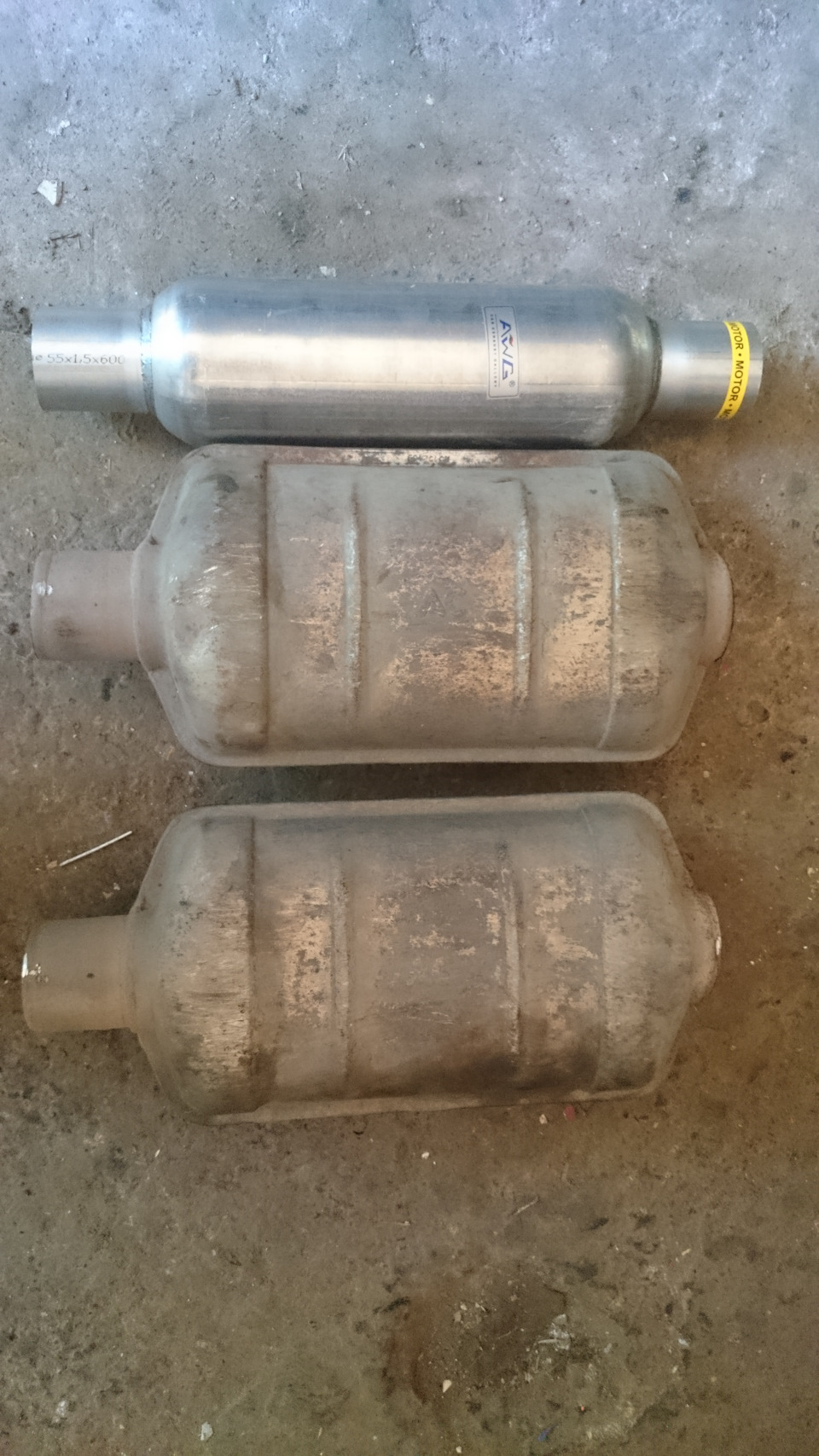 **Перероблено** Omega b stronger awg + original resonator + stainless steel silencer pipe diameter 110mm 4