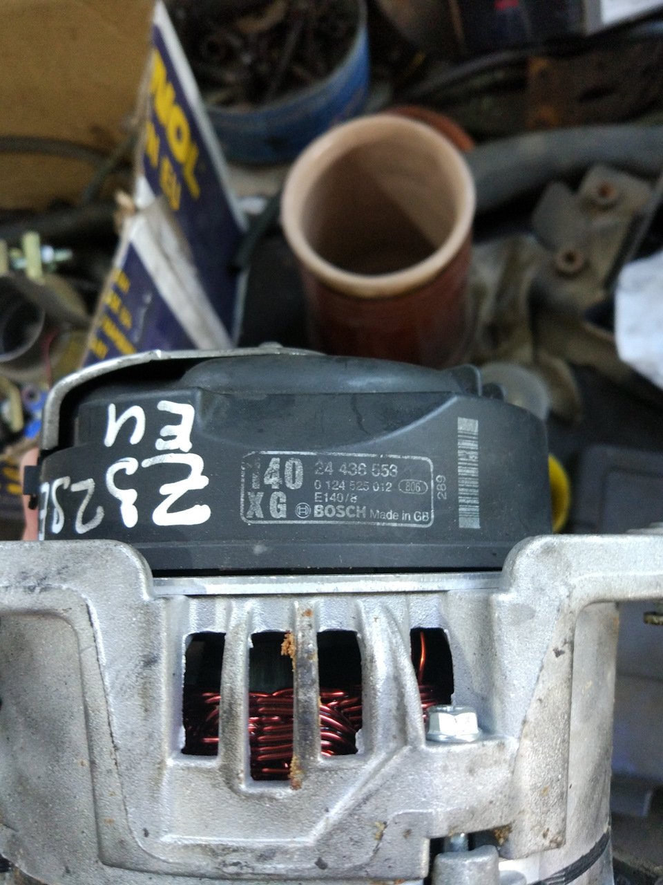 Заміна генератора 120A на 140А Omega B V6 2