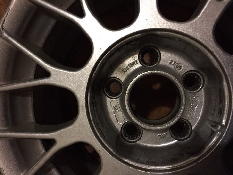 BBS BT201 michael schumacher edition R15 5x110 ET35 (на зиму замість fondmetal 4000) 2