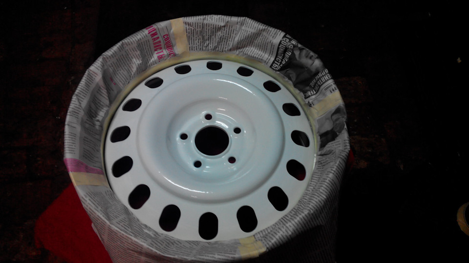 Розварювання R17 8,5J і 10J у двоквітку аналогом Plasti dip 4