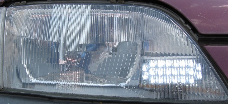Типу DRL, як додатковий габарит 1