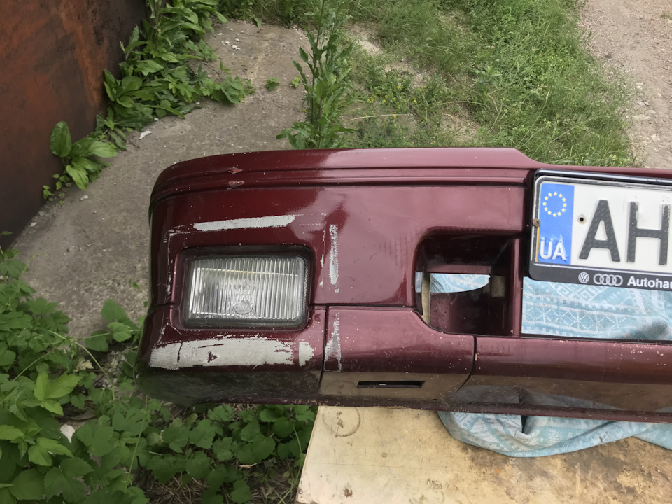 Підготовка бампера до фарбування 5
