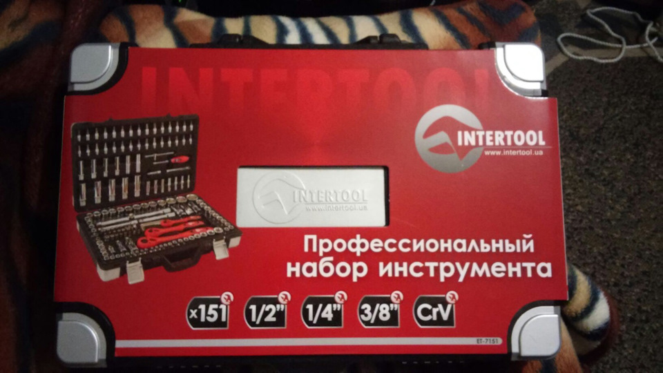 Здійснилася ще одна новорічна мрія Набір головок Intertool і невеликий подарунок для машини) 1