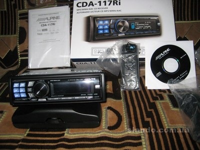 Довгоочікуваний ГУ Alpine CDA-117Ri 5
