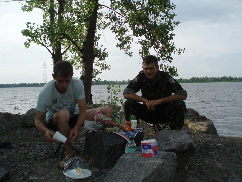 Рибалка на Дніпрі