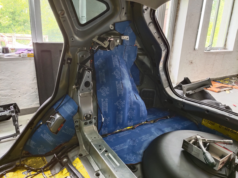 Шумоізоляція, на прикладі Opel (Частина 2. Багажник) 5